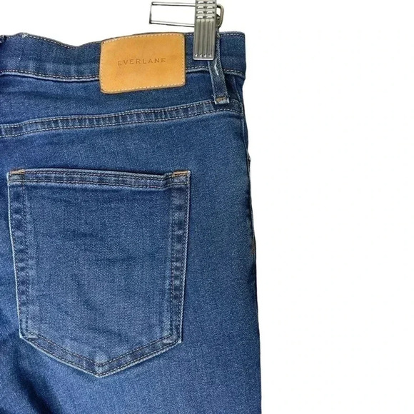 Everlane Ankle Medium Blue Wash High Rise  Denim Jeans Size 28 - Picture 7 of 9